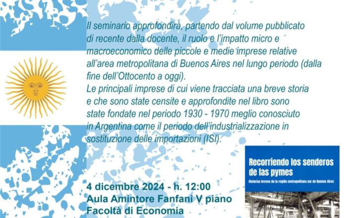 Study Seminar: Recorriendo los senderos de las pymes